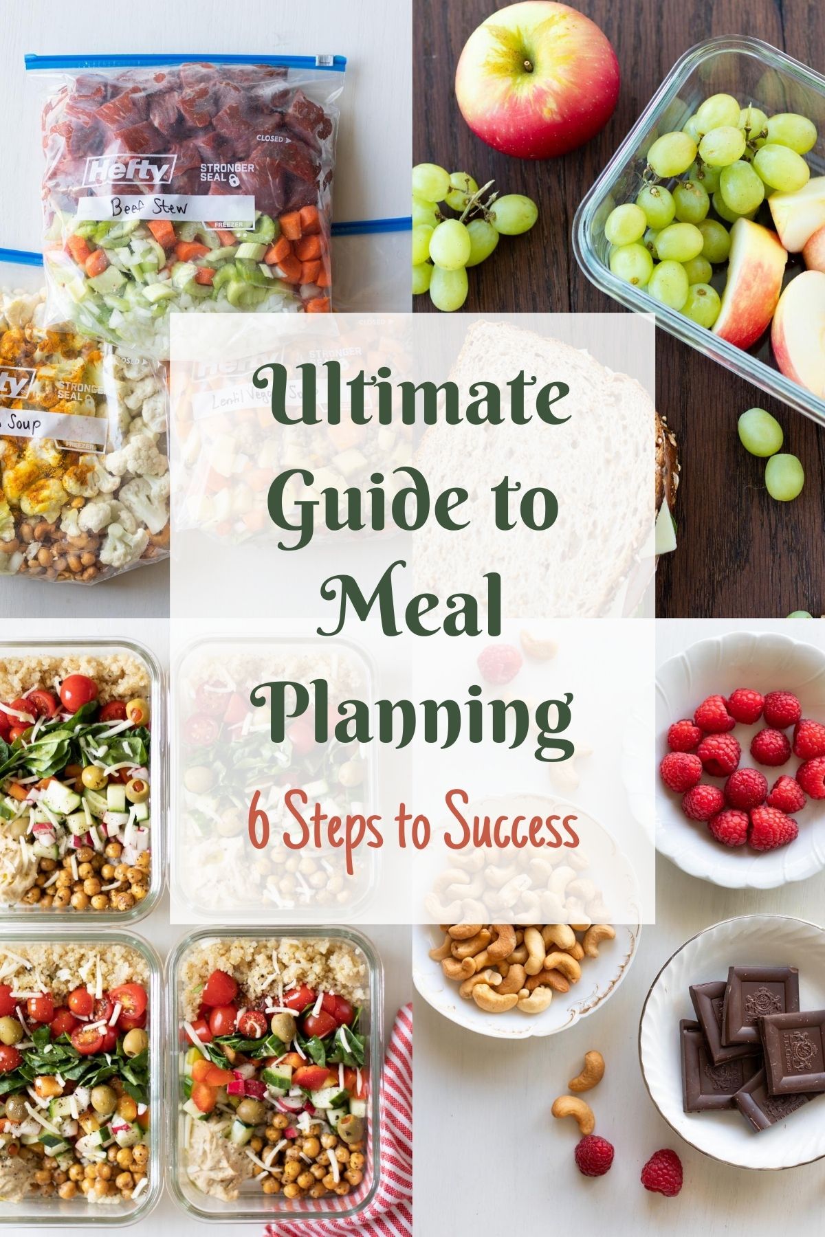 The Ultimate Meal Planning Guide: 6 Steps to Success - Anya's Cookbook