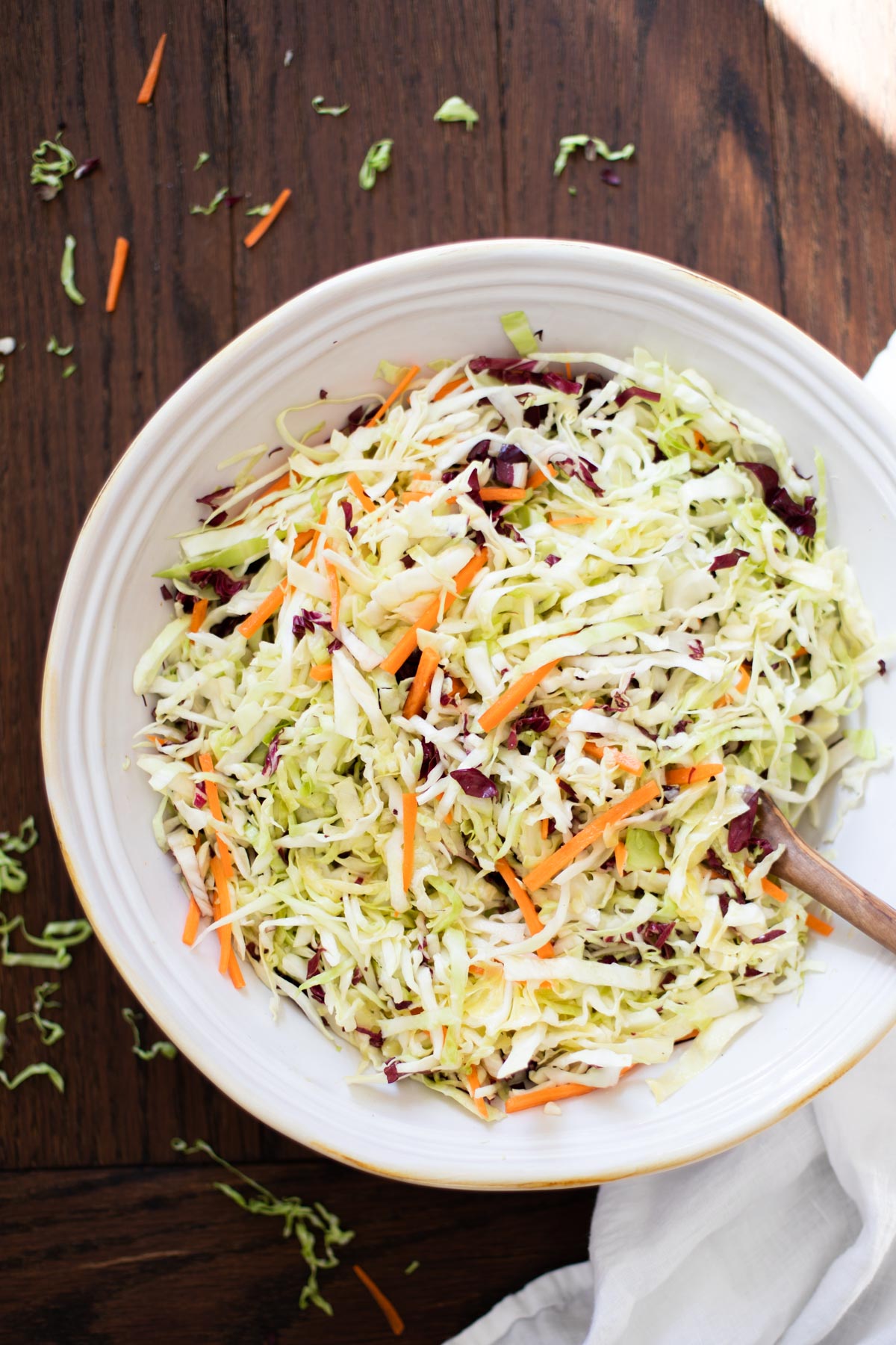 Easy Cabbage Salad Anya S Cookbook   Easy Cabbage Salad Overhead 